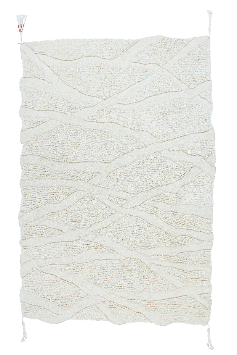 WOOLABLE AREA RUG ENKANG IVORY-Wool Rugs-By Lorena Canals-1