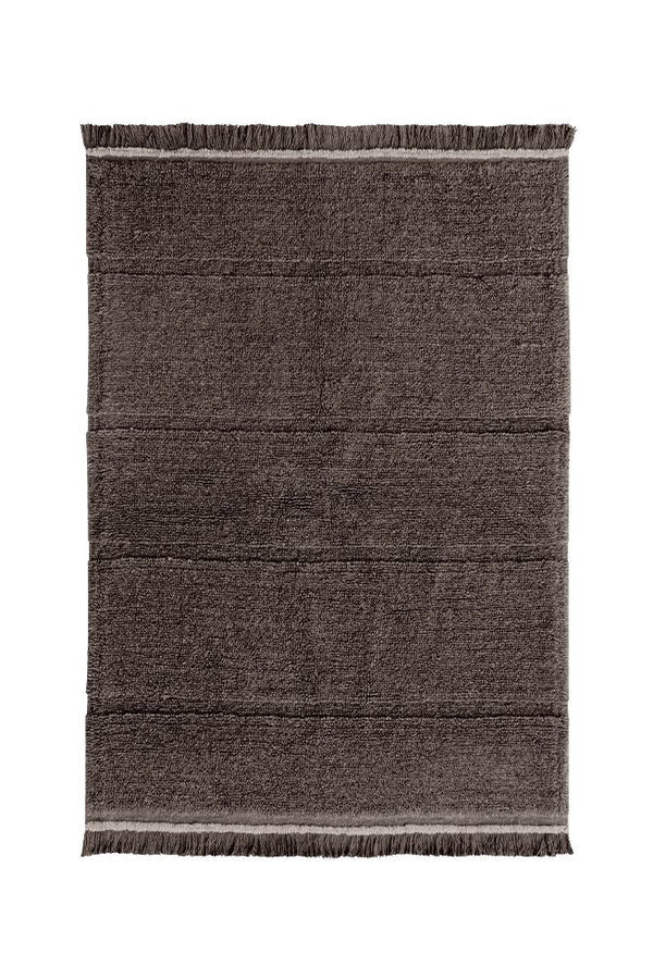 WOOLABLE AREA RUG STEPPE BROWN-Wool Rugs-By Lorena Canals-1