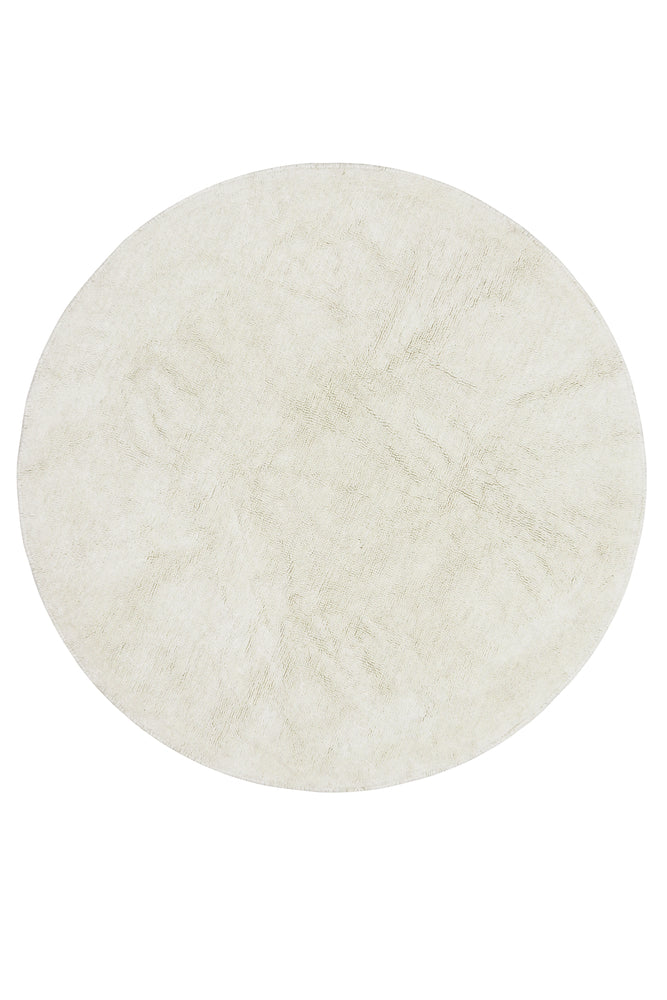 WOOLABLE ROUND RUG NATURAL-Wool Rugs-By Lorena Canals-1