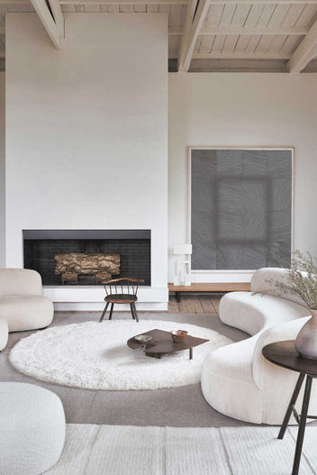 WOOLABLE RUG ARCTIC CIRCLE - SHEEP WHITE-Wool Rugs-Lorena Canals-2