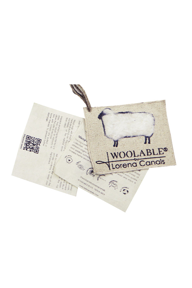WOOLABLE RUG ARCTIC CIRCLE - SHEEP WHITE-Wool Rugs-Lorena Canals-7