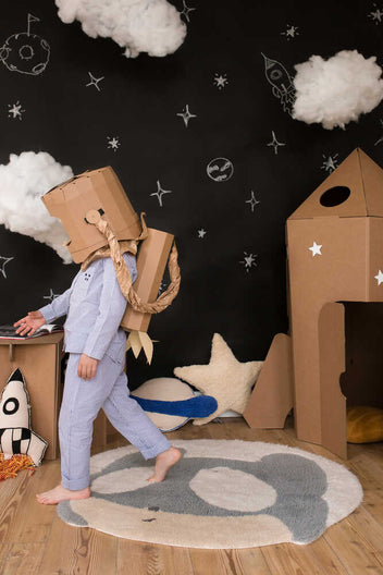 WOOLABLE RUG ASTROMOUSE-Wool Rugs-Lorena Canals-2