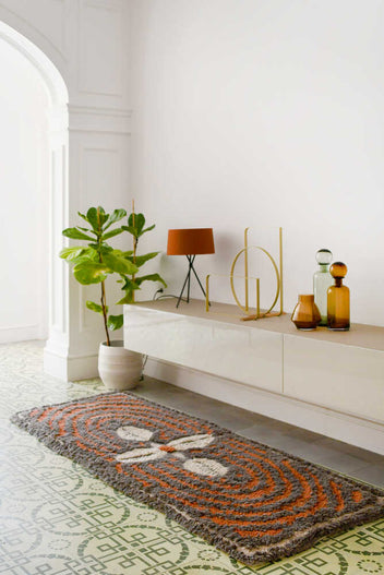 WOOLABLE RUG COWRIE BRACELET-Wool Rugs-Lorena Canals-4