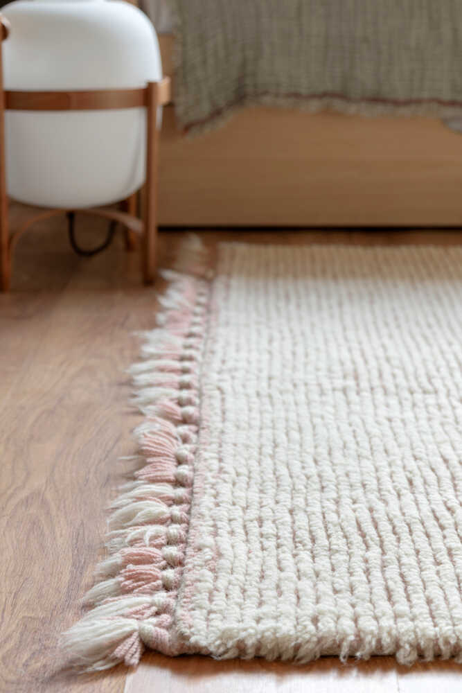 WOOLABLE RUG KOA PINK-Wool Rugs-Lorena Canals-3