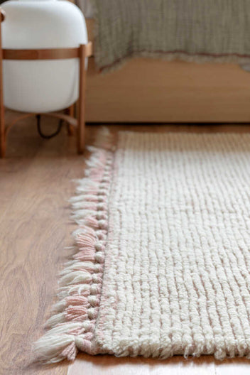 WOOLABLE RUG KOA PINK-Wool Rugs-Lorena Canals-3