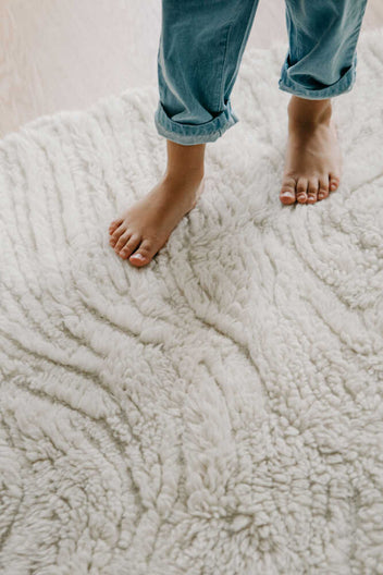 WOOLABLE RUG PINK NOSE SHEEP-Wool Rugs-Lorena Canals-5