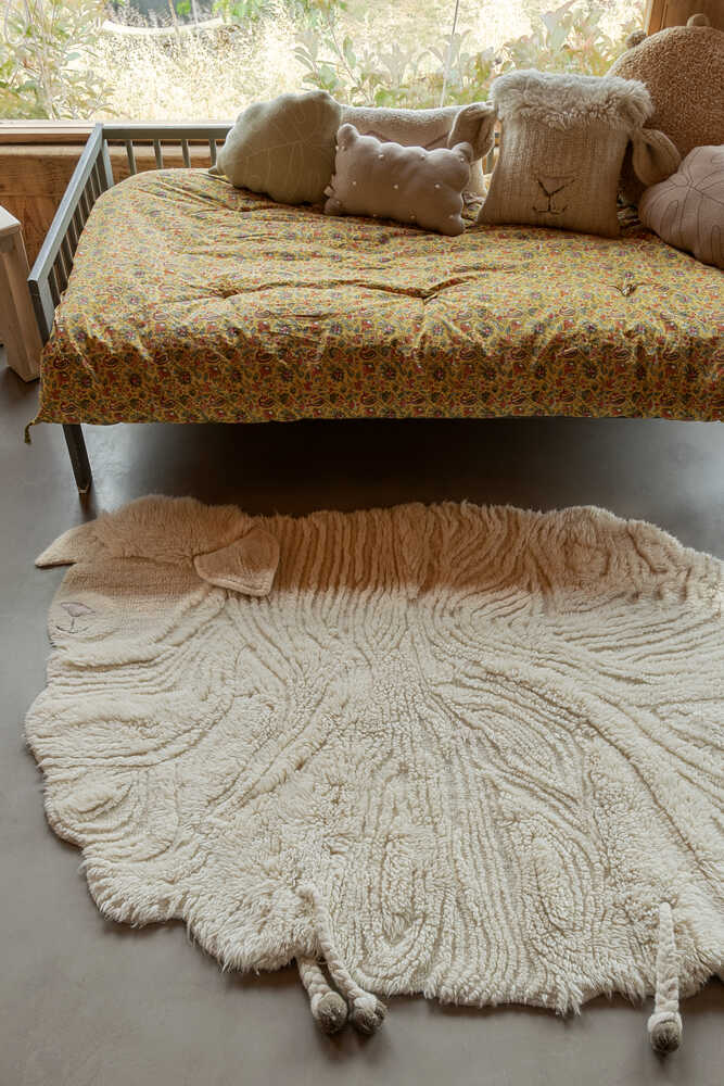 WOOLABLE RUG PINK NOSE SHEEP-Wool Rugs-Lorena Canals-7