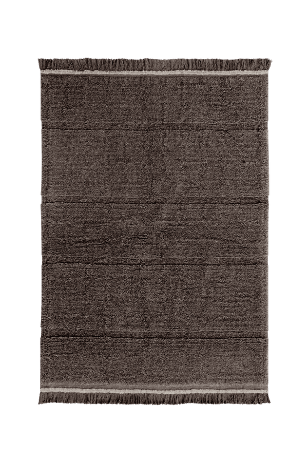 WOOLABLE RUG STEPPE - SHEEP BROWN-Wool Rugs-Lorena Canals-1