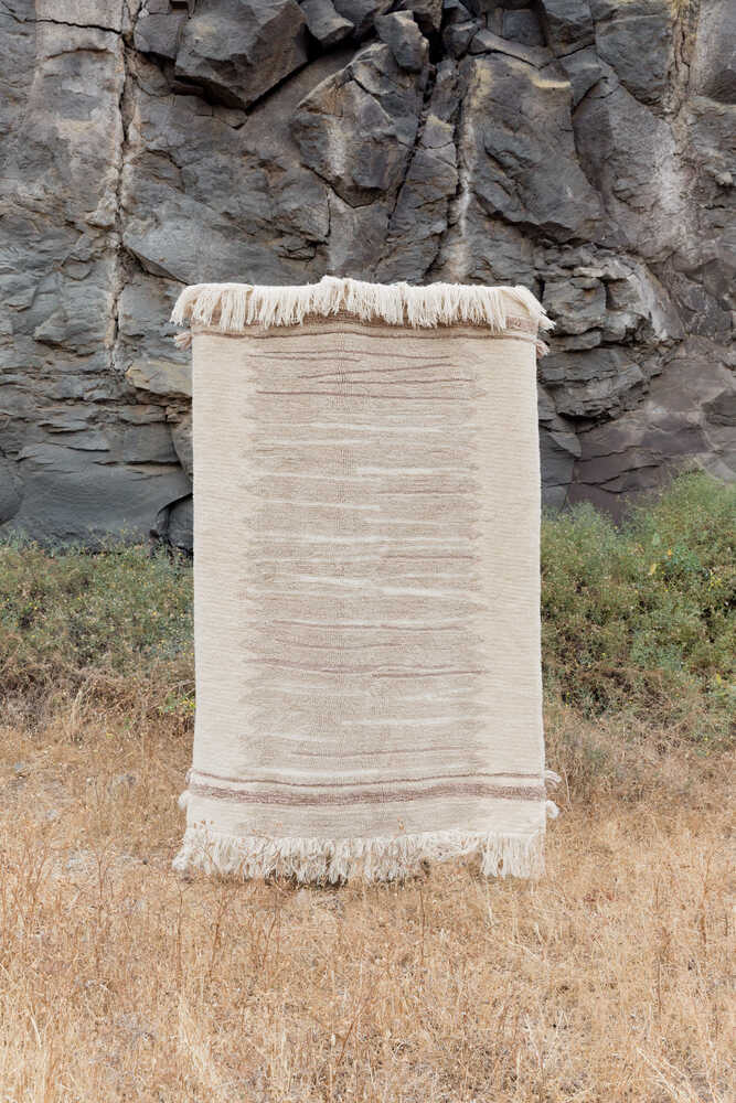 WOOLABLE RUG SUMAK SEASHELL-Wool Rugs-Lorena Canals-2