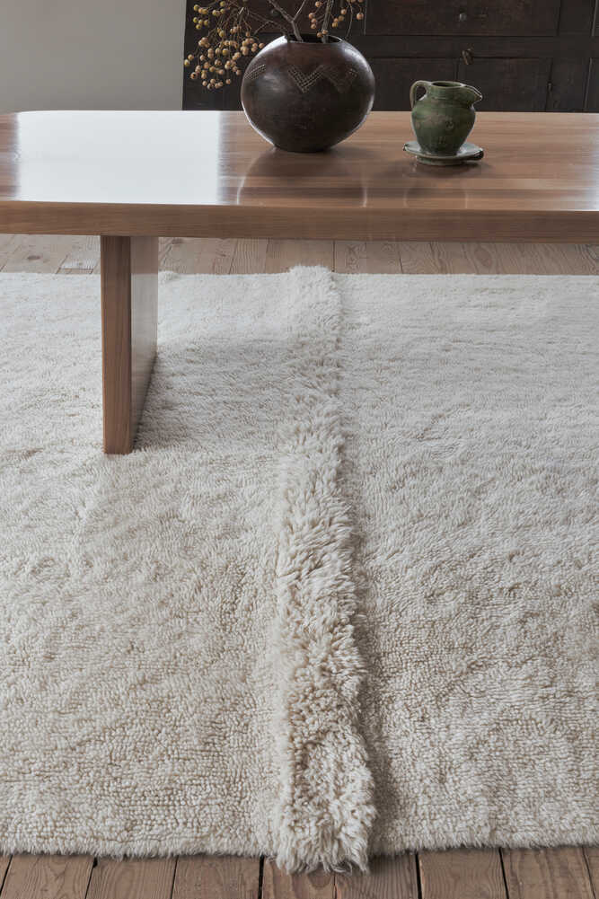 WOOLABLE RUG TUNDRA - SHEEP WHITE-Wool Rugs-Lorena Canals-6