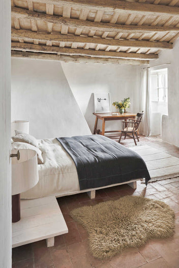 WOOLABLE RUG WOOLLY - SHEEP BEIGE-Wool Rugs-Lorena Canals-2