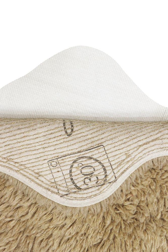 WOOLABLE RUG WOOLLY - SHEEP BEIGE-Wool Rugs-Lorena Canals-5