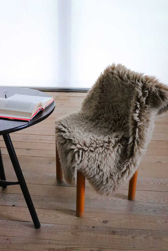 WOOLABLE RUG WOOLLY - SHEEP GREY-Wool Rugs-Lorena Canals-4