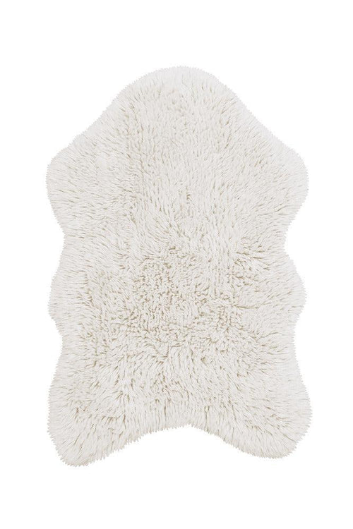 WOOLABLE RUG WOOLLY SHEEP WHITE-Wool Rugs-By Lorena Canals-1
