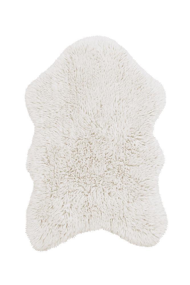 WOOLABLE RUG WOOLLY SHEEP WHITE-Wool Rugs-By Lorena Canals-1
