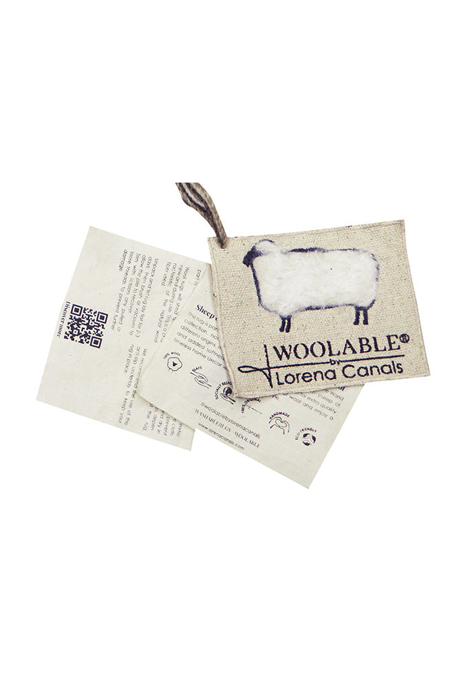 WOOLABLE RUG WOOLLY - SHEEP WHITE-Wool Rugs-Lorena Canals-8