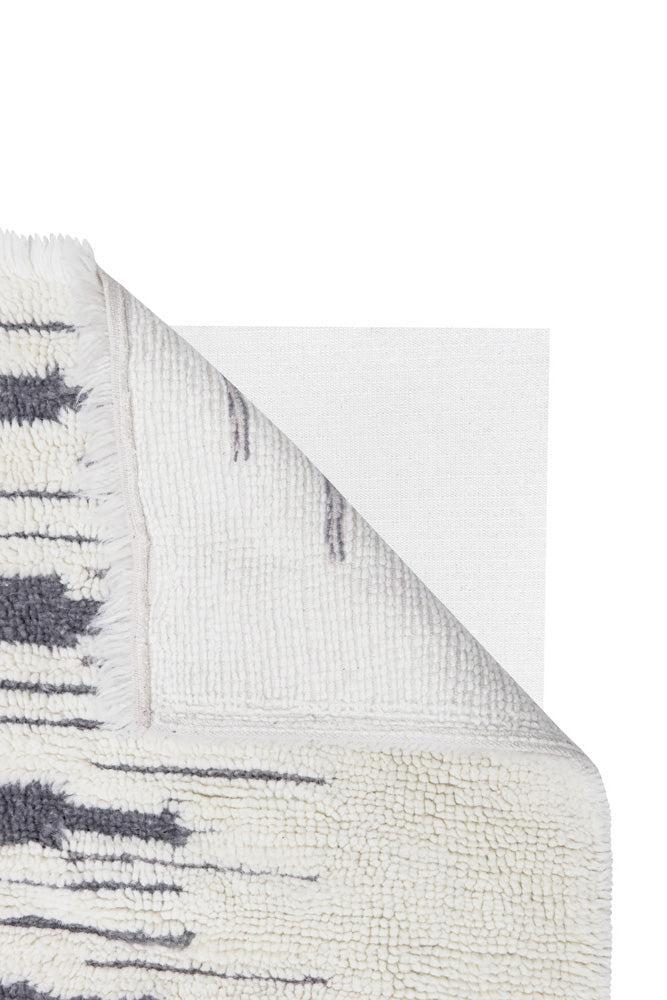 WOOLABLE RUG ZAGROS NATURAL - GREY-Wool Rugs-Lorena Canals-5