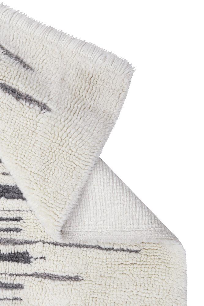 WOOLABLE RUG ZAGROS NATURAL - GREY-Wool Rugs-Lorena Canals-6