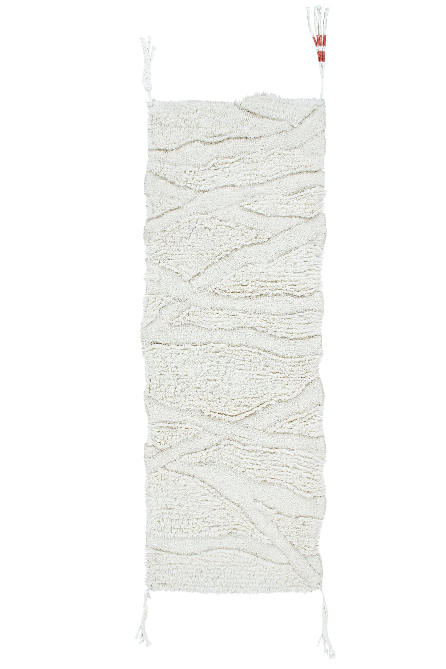 WOOLABLE RUNNER RUG ENKANG IVORY-Wool Rugs-By Lorena Canals-1