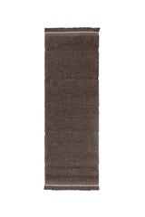 WOOLABLE RUNNER RUG STEPPE - SHEEP BROWN-Wool Rugs-By Lorena Canals-1