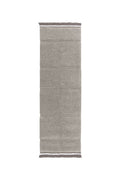 WOOLABLE RUNNER RUG STEPPE - SHEEP GREY-Wool Rugs-By Lorena Canals-1