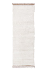 WOOLABLE RUNNER RUG STEPPE - SHEEP WHITE-Wool Rugs-By Lorena Canals-7