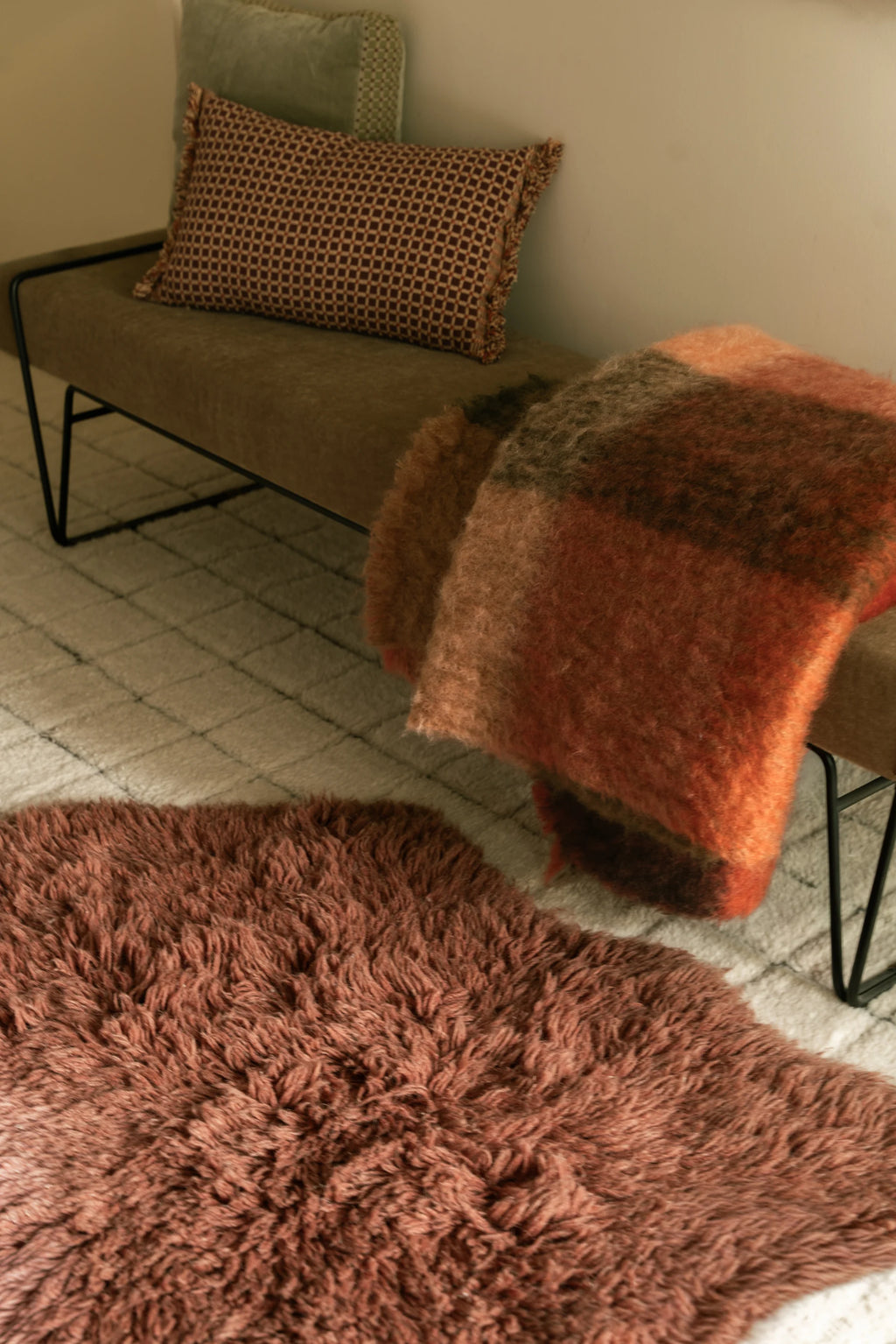 WOOLABLE RUG WOOLLY - SHEEP RED