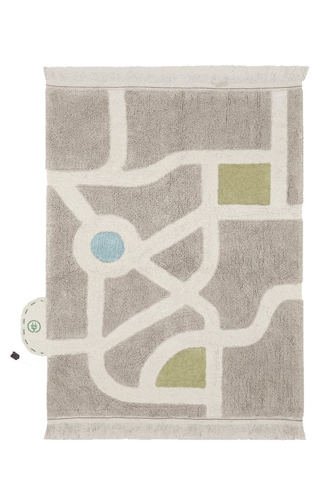 WASHABLE PLAY RUG ECOCITY